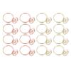100Pcs Cute Paper Clips  Style Anti Slip Sturdy Electroplated Metal Fancy Paperclips for Family 