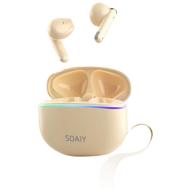 

Soaiy SL35 True Wireless Semi-in-ear Sports Earbuds