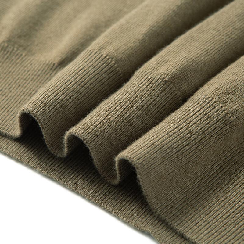 MONTAGUT Men's Cashmere Wool Blend Polo Collar Knit Sweater