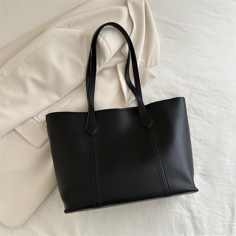 Soft face bag women's autumn and winter fashion casual large capacity shoulder tote bag