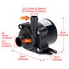 DC12V Ultra-quiet Home Portable Brushless Motor Submersible Water Pump Mini Silent for Fountains Garden Irrigation