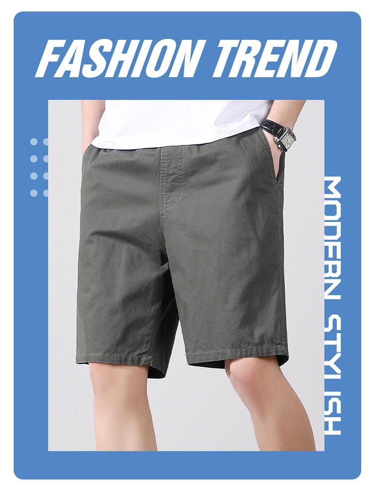 Zorro Prince Herren Sommer Casual Baumwollshorts Mittellang