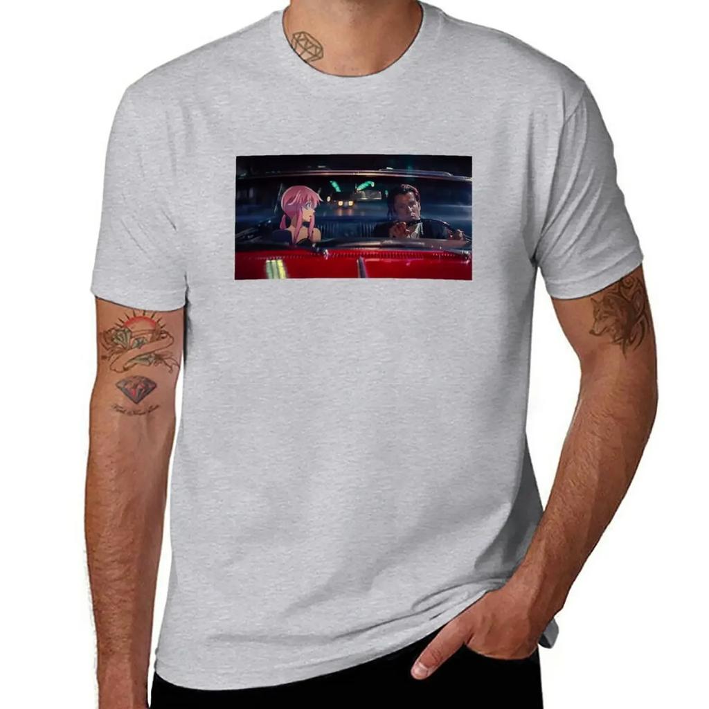Drivin with My Yandere Part 2 T-Shirt Blanks Boys Whites Customizeds Men Clothes