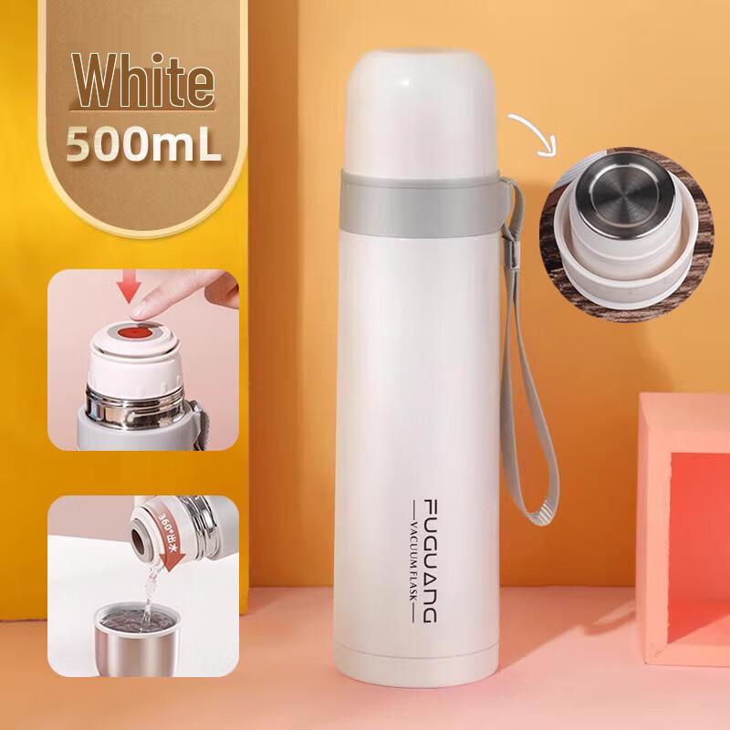 Fuguang 500ml Insulated Stainless Steel Water Bottle
