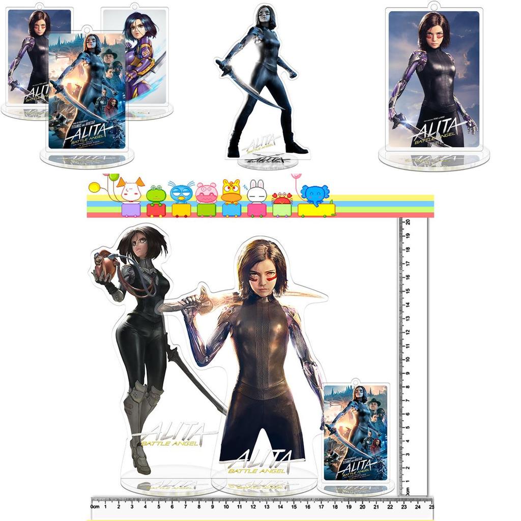 Premium New Movie Alita Battle Angel Acrylic Model Stand Figure Toy Desk Decor