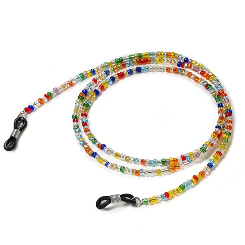 Cadenas de Moda para Gafas para Mujer Cadenas de Cristal de Pera para Gafas de Sol Soporte para Cordón de Gafas Lanyard para Gafas Collar Correa Cuerda