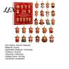 Unique Holiday Gift for Kids Highland Cow Advent Calendar, 24 Pcs Acrylic Hanging Ornaments Christmas Cartoon Character Tree Decoration, Festive