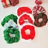New Christmas Headband Sequin Girls Ponytail Holder Hair Ties Velvet Hair Rope Creative Kids Scrunchies Hair Accessories