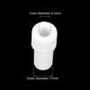 10Pcs Durable Plastic Dental Suction Tube Adapter Two Different Sizes Stable Connection For Dental Clinics Daily Use