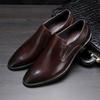 Men's Spring Leather Dress Shoes - Business & Formal British Style
