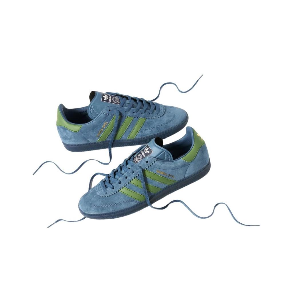 סוֹף. x אדידס סמבה SPZL ליד הים נעלי סניקרס יוניסקס כחול כחול כהה IH9926