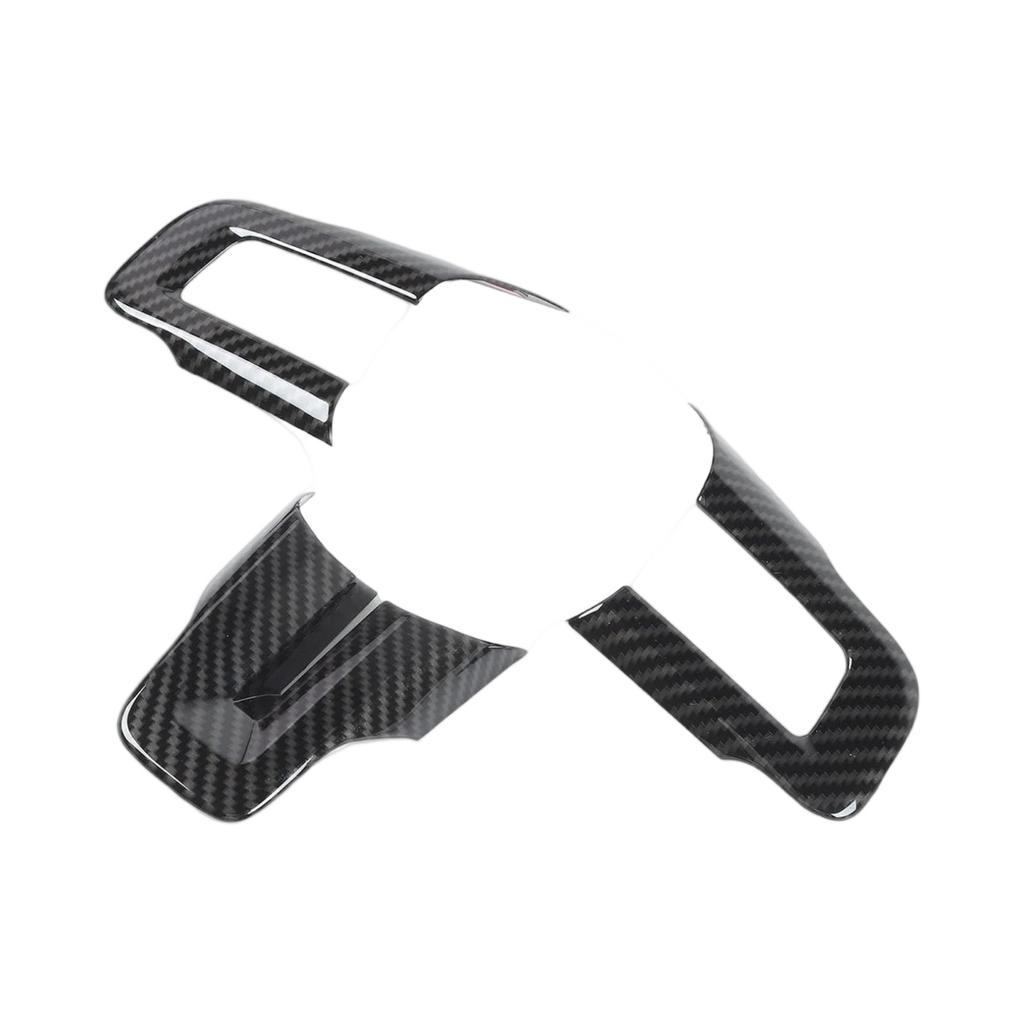 For 2015-2023 - Carbon Fiber Steering Wheel Trim, Modified