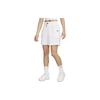 Nike Sportswear Essential Logo Elastic Waist Loose Shorts Women Bottoms White DM6247-100