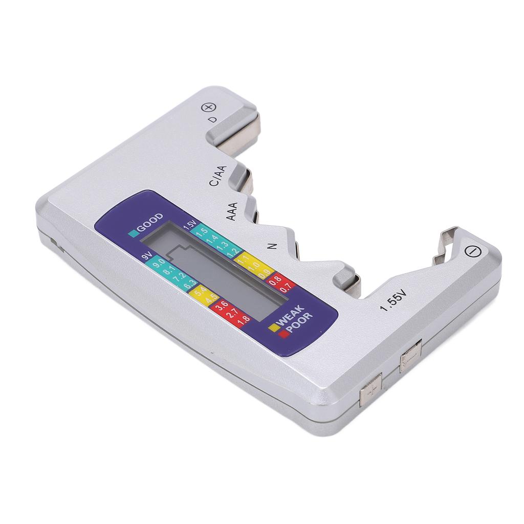 Cyfrowy Tester Baterii Sprawdzarka 150mAh Przenośny D N AA AAA Bateria Pastylkowa Wykrywacz Pojemności Baterii