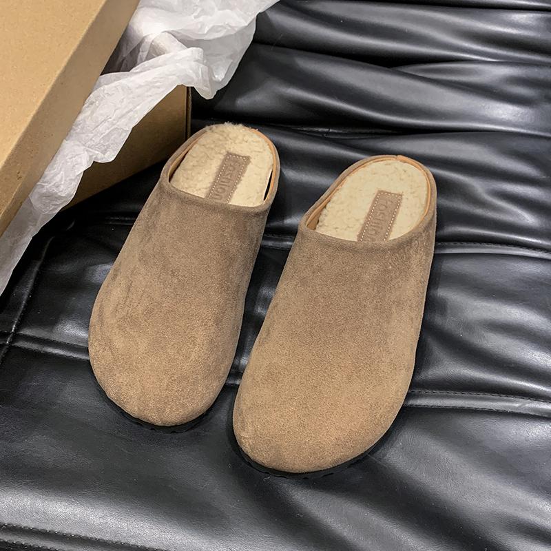 Fashion 2024 Soft House Cotton Slippers  Women Autumn Winter Plush Indoor Shoes Warm Home Floor Non Slip Comfortable Breathable Slippers