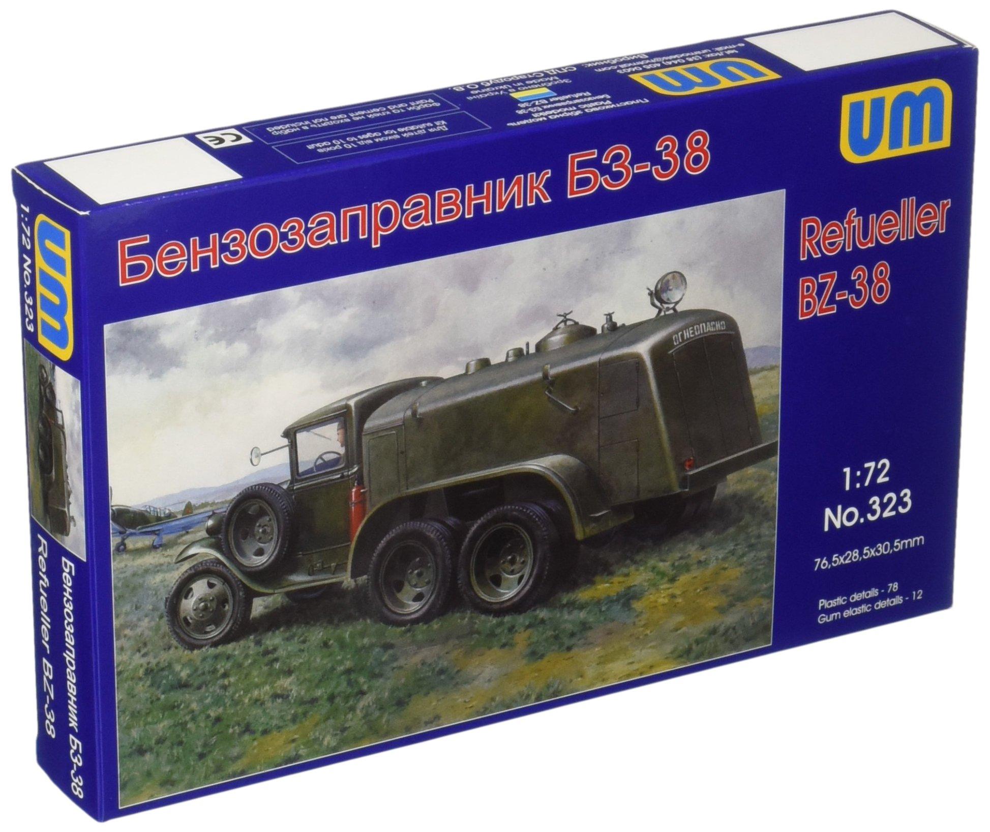 

Unimodel Refueling Truck Plastic Model UU72323 1/72 BZ-38