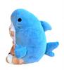 mofusand Sea Creatures Big Nyan Plush Toy 2 Shark Nyan Mofusand 30cm Size
