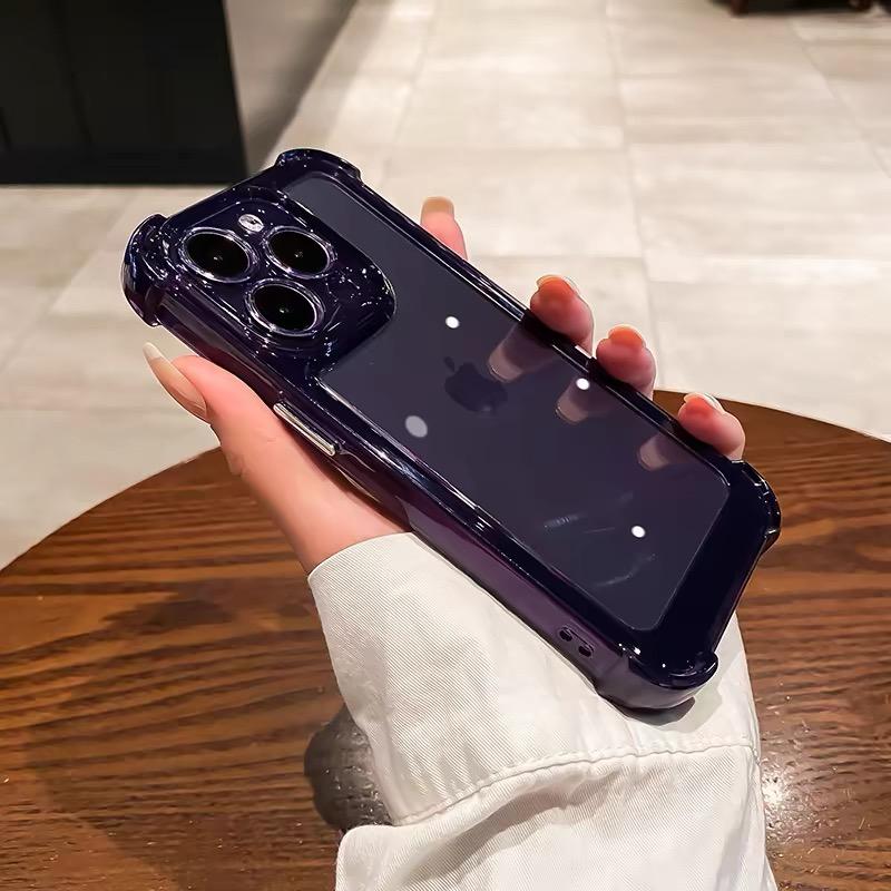 

Shockproof Transparent Phone Case for IPhone 17 Air 16 15 14 13 12 11 Pro Max Lens Protector Clear Soft Bumper Back Cover iPhone 11 Pro
