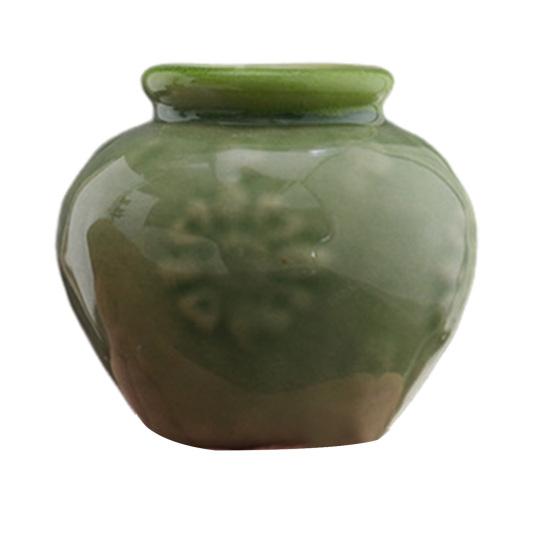 

Мини-статуэтка вазы для цветов, винтажная цветная керамика, миниатюрная статуэтка вазы, скульптура, крошечный держатель для цветочного горшка, украшение A