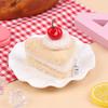 Kawaii Simulation Food Plush Keychain Creative Sandwich Hamburger Cake Keyring Bag Pendant Key Accessories Couple Gifts