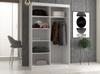 Iga 120A White Wardrobe