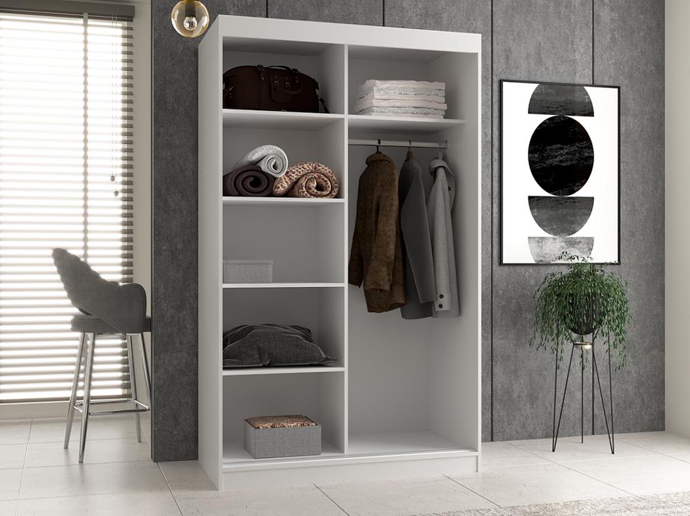 Iga 120A White Wardrobe