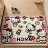 Hello Kitty Non-Slip Cartoon Floor Mat - Cuttable Door Entrance Doormat