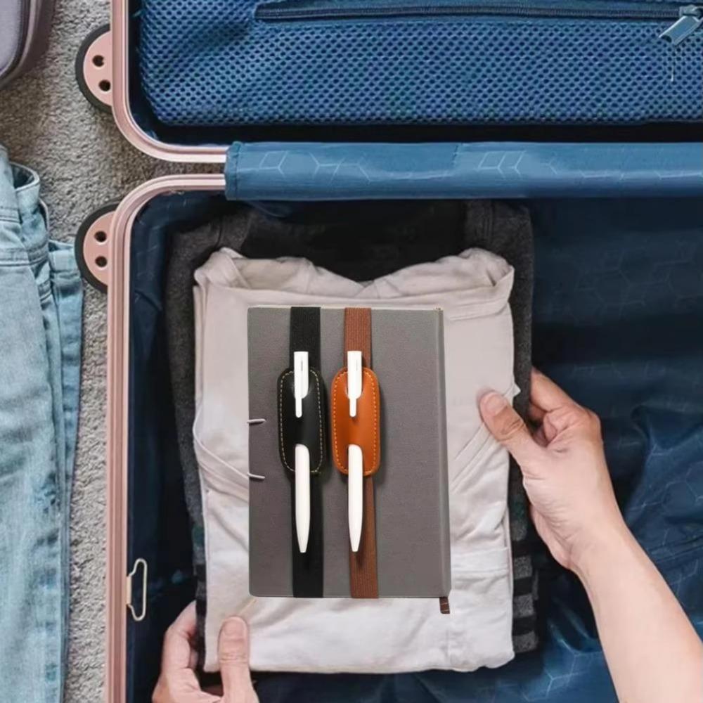 6 Bucăți Curele Ajustabile Bandă Elastică Suport pentru Pix Clip Colorat pentru Pix pentru Caiet Școală