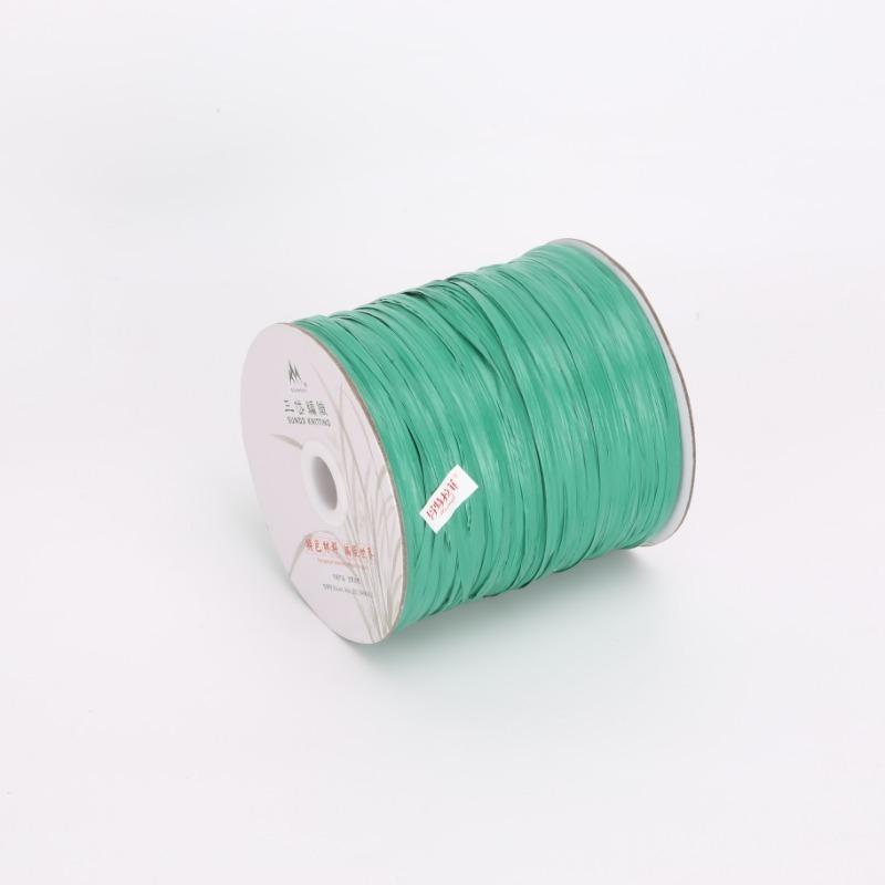 600M Matte Raffia Yarn 330g Artificial Plant Fibre Crochet Yarn for DIY Knitting Straw Hat Handbags Storage Household Items