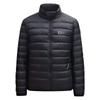2024 Men's Casual Winter Stand Collar Thick Cotton Jacket