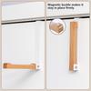 1PCS Portable Travel Door Hooks Wooden Hook Organizer Rack for Coat Hats Robes Foldable Clothes Hanger for Laundry Room Bathroom