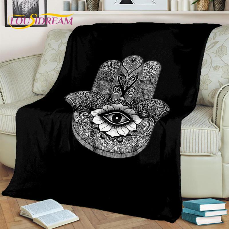 Evil Eye,Eye of Horus,Nazar Tree of Life  Blanket,Soft Throw Blanket for Home Bedroom Bed Sofa Picnic Travel Cover Blanket Kids