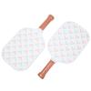 Carbon Fiber Pickleball Paddles Set of 2 Rackets and 4 Balls for Outdoor Sandbeach Sports