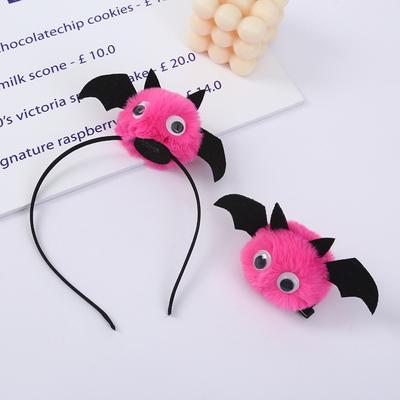 Kleiner Teufel Plüsch Stirnband Cartoon Niedlich Kreativ Lustig Haaraccessoires Halloween Kindershow Foto Kopfschmuck
