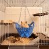 Hanging Cage House Breathable Hamster Hammock Bow Gnawing Proof Hanging Basket Bed Hand Knitting Guinea Pig Hideout All Seasons