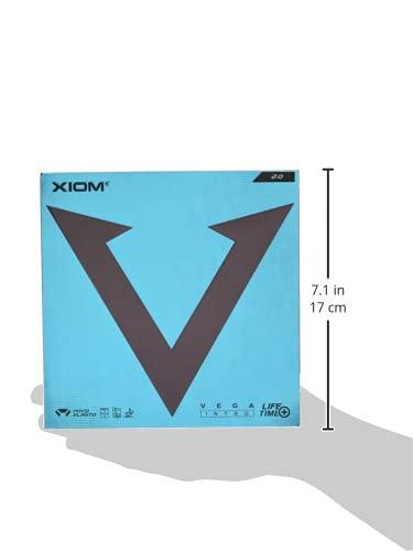 XIOM Vega Intro Black 2.0 Inverted Rubber Table Tennis Rubber (10511)