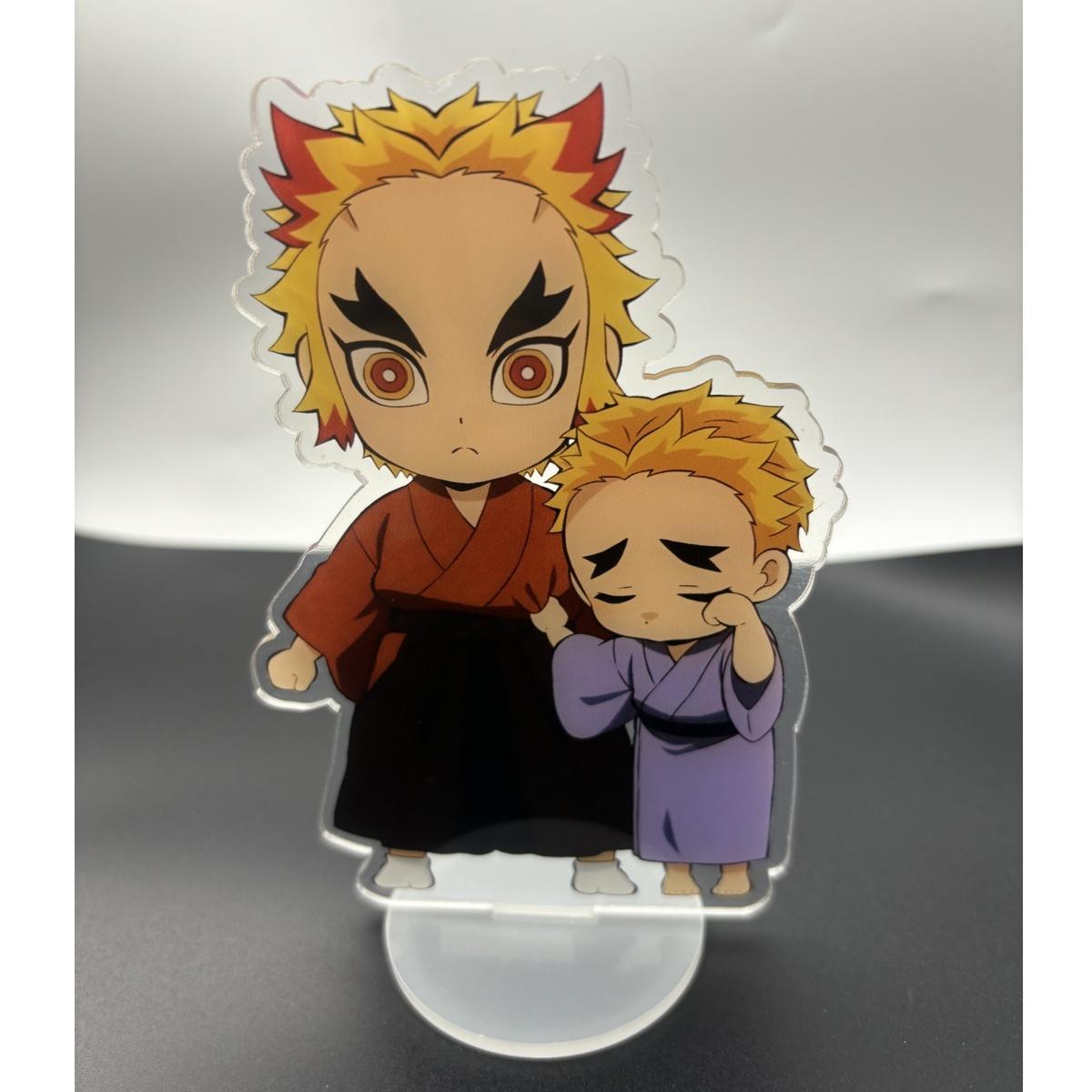 

Demon Slayer: Kimetsu no Yaiba Anime Acrylic Stand Cartoon Double Layer Double Sided Desktop Ornament Spooky Holiday 12cm 12cm