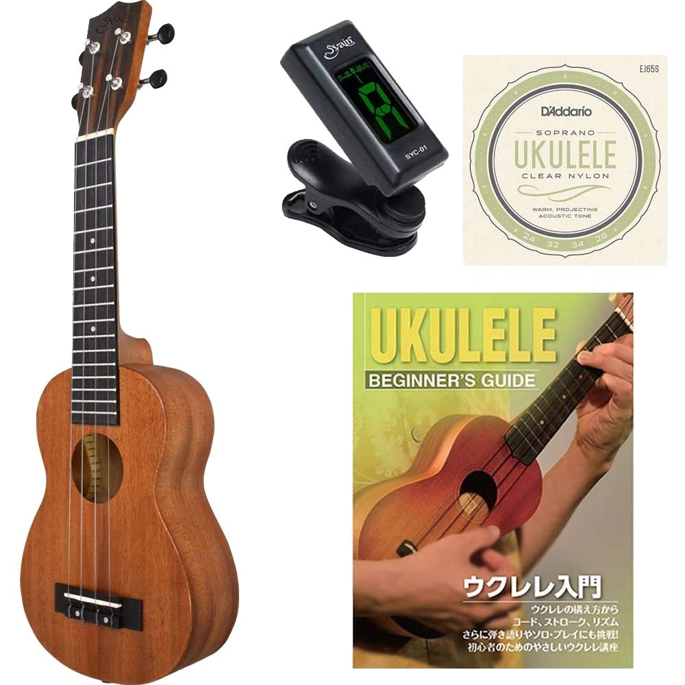 

Набор учебников для укулеле Yairi Сопрано Верх из красного дерева Массив дерева S.Yairi YU-S-03MTS