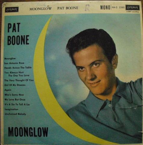 

LP Record PAT BOONE Moonglow HAD2265 London Records 1960 UK Pop Used