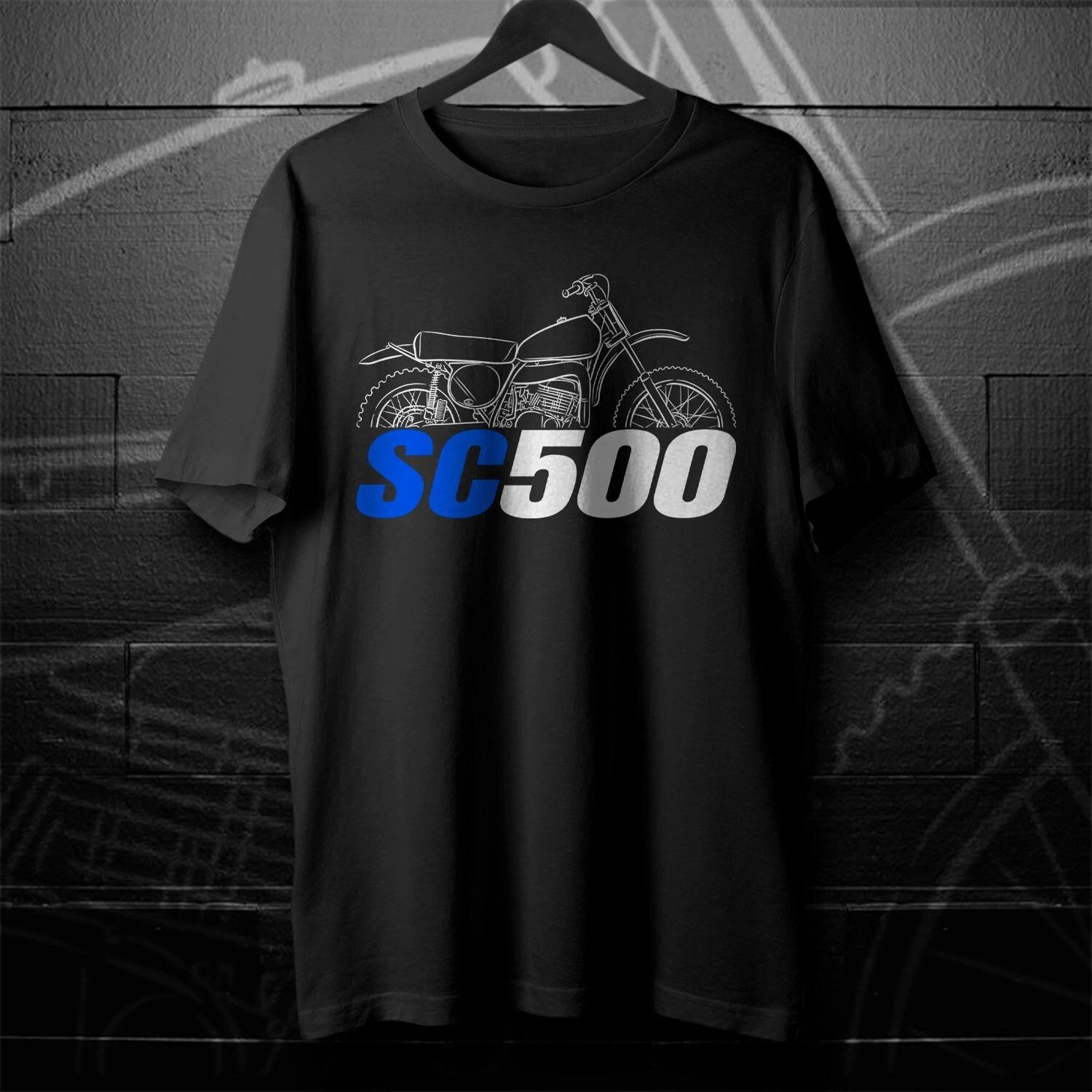 For Yamaha SC500 1973-1974 fans - Motorcycle T shirt M