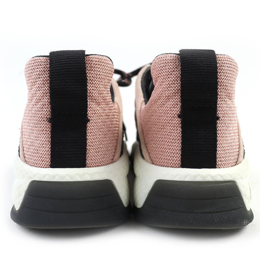 Tolle CHANEL Sneaker COCO Markenzeichen Matelassé Logo Sohle Wildleder rosa schwarz 36 G38290 Gebraucht