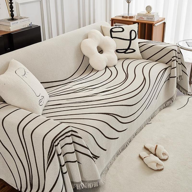 Chenille Sofa Cover Cloth Four Seasons Universal Simple Modern Fashion Full Cover Sofa Towel High-Grade Sofa Blanket