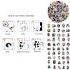 Kimetsu No Yaiba Pvc Stickers Set 50pcs Waterproof And Sunproof Anime Decals For Luggage Skateboard And More