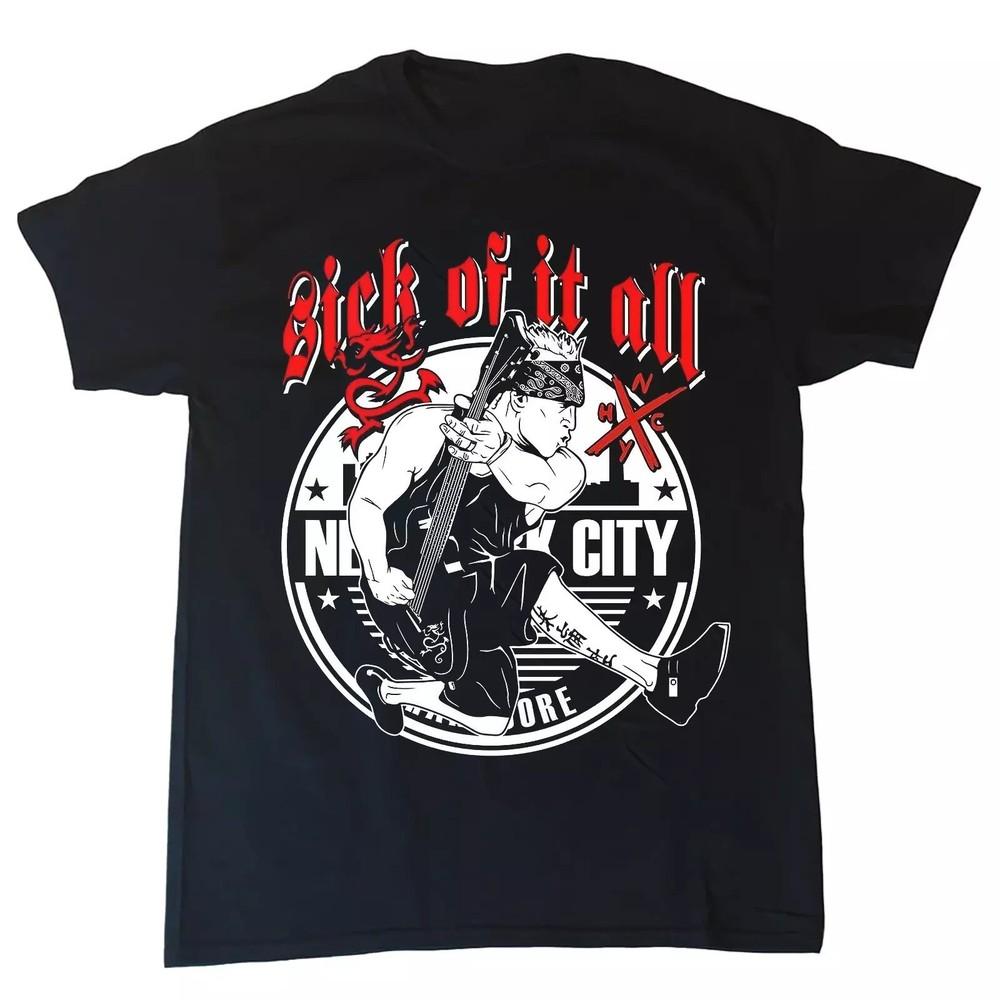 Collection Sick of It All Band Gift For Fan Black All Size  BT939 Unisex T-Shirt S