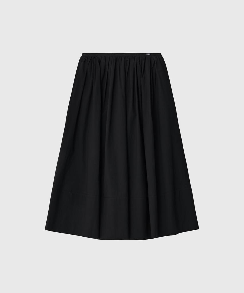 Lugkaeseuteu Liz Cotton Flare Long Skirt / Lise Cotton Flare Long Skirt_2Colors