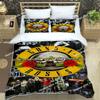 New Guns n'roses bplus retro Beding Set Printed Bed Linen Set With Pilowcase Bed Soft Duvet Cover Soft Single Double Quen Super King-Sized Dimensionsd