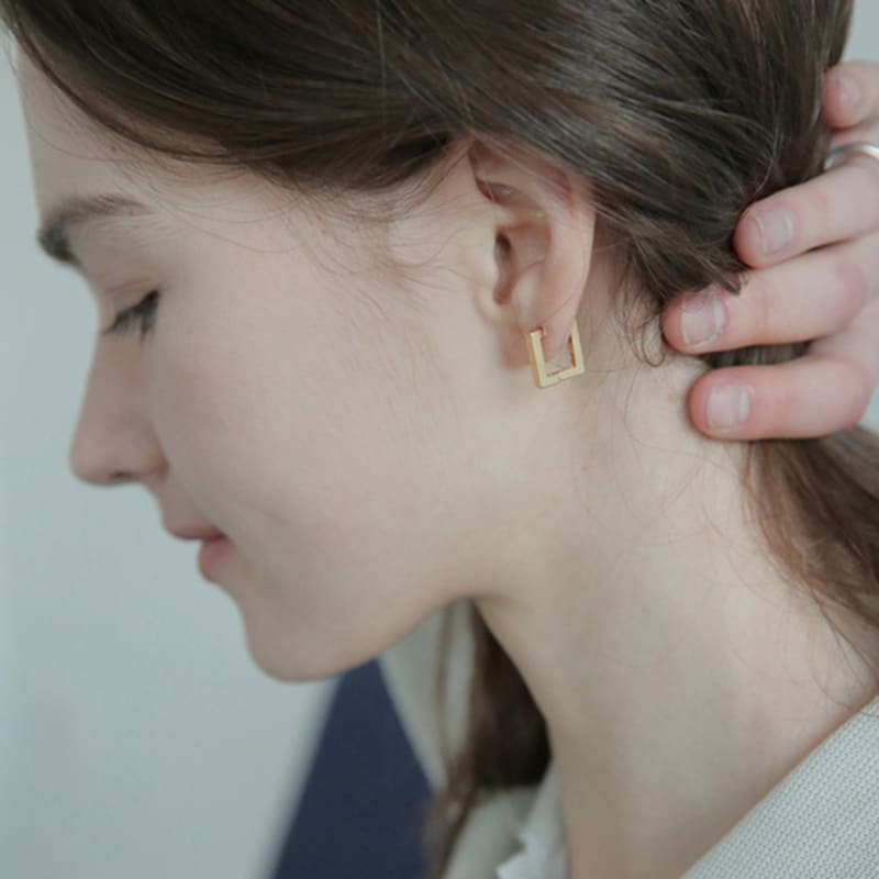 modernlike 14k gold-filled silver Monet cow