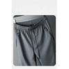 Men's High Stretch Ice Silk Casual Pants Summer Quick Dry Joggers With Zipper Pockets