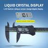 0-150mm Electronic Vernier Caliper Plastic Carbon Fiber Caliper Gauge Metric Imperial Conversions Digital Ruler Measuring Tool