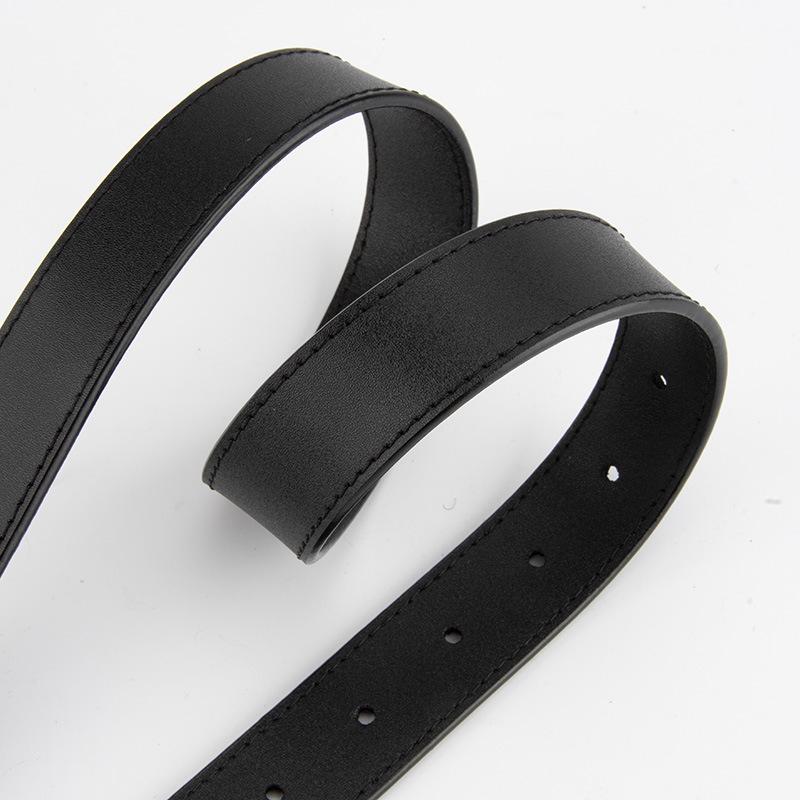 Women's Simple Genuine Leather Belt Versatile and Fashionable Skirt Dress Accessories Cowhide Women's Belt